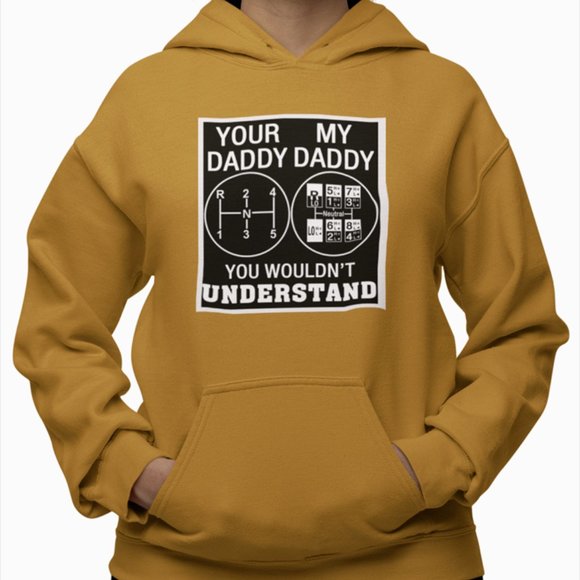 Your Daddy My Daddy You Wouldn't Understand Trucker Hoodie - Picture 3 of 5